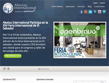 Tablet Screenshot of openbravo.alexius.net